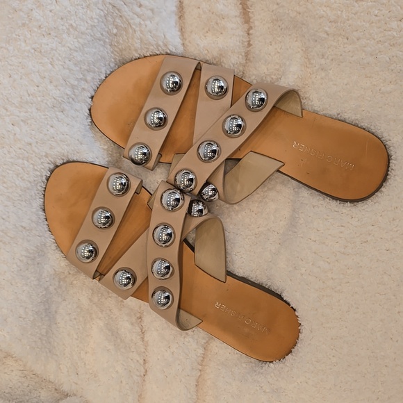 Marc Fisher studded sandals - Picture 1 of 3